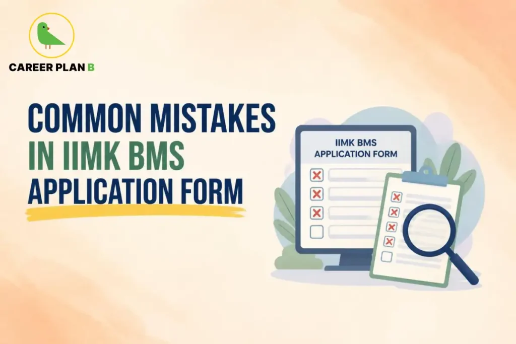 Common mistakes to avoid in the IIMK BMS application form.