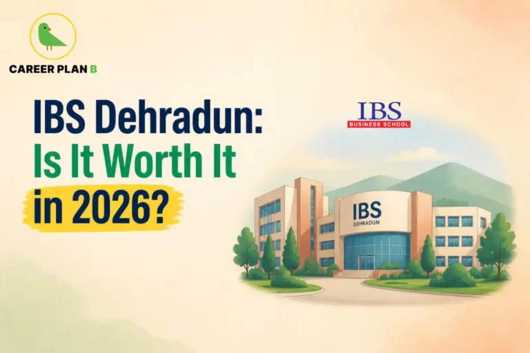 IBS Dehradun campus for evaluating whether the MBA is worth it in 2026.