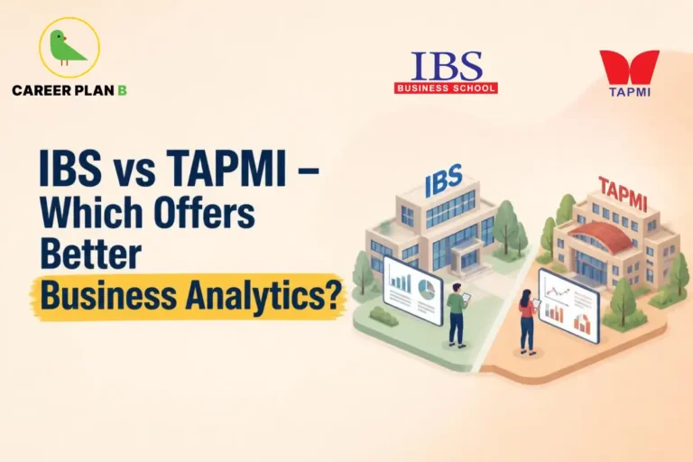 IBS vs TAPMI comparison for business analytics programs.