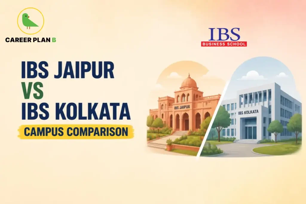 IBS Jaipur vs IBS Kolkata campus comparison for MBA students.