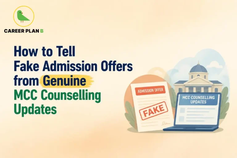 How to Identify Fake Admission Offers and Distinguish Them from Genuine MCC Counselling Updates for NEET PG Admissions
