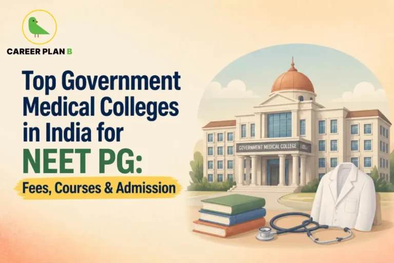Top government medical colleges in India for NEET PG, including fees, courses, and admission information.