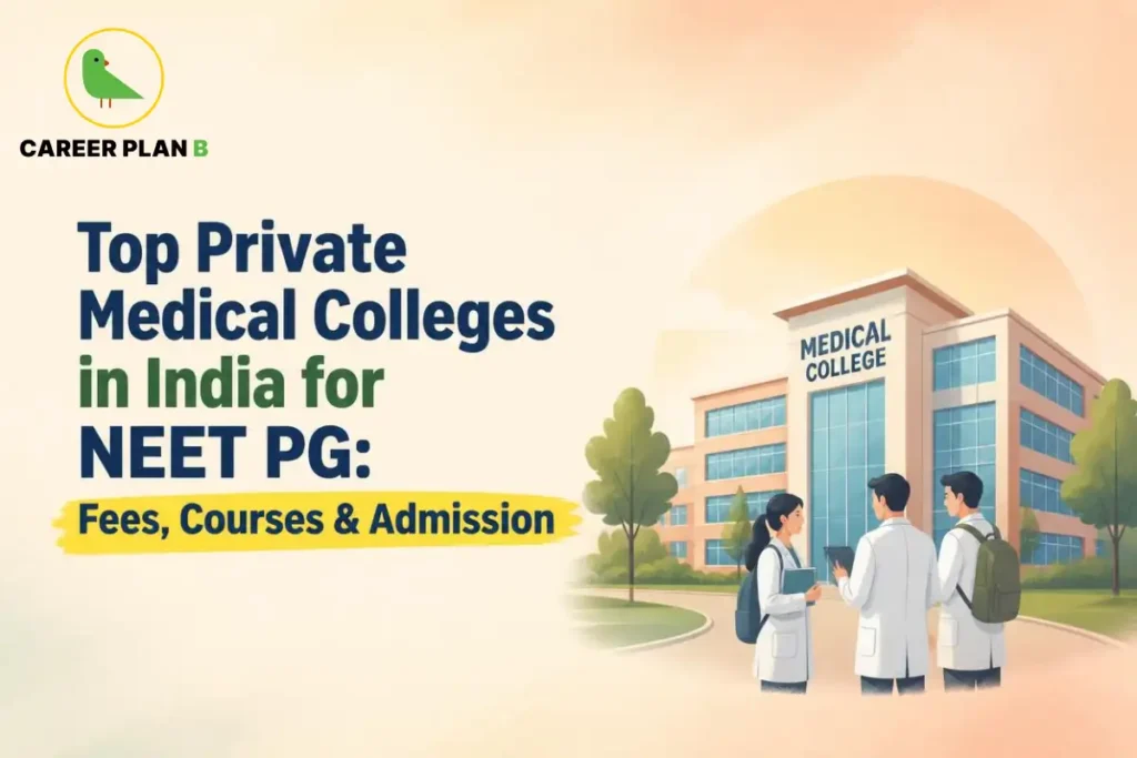 Top private medical colleges in India for NEET PG, highlighting fees, courses, and admission information.