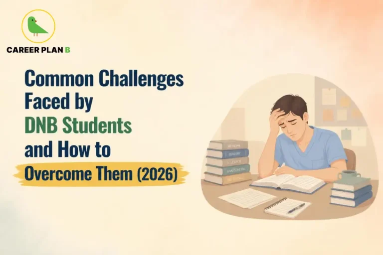 Common challenges faced by DNB students and ways to overcome them during postgraduate medical training in 2026.