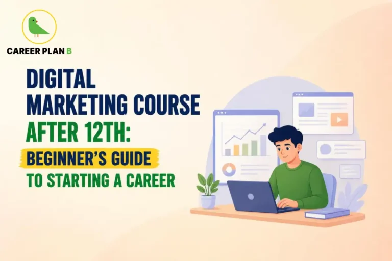 Digital marketing course after 12th beginner’s guide to starting a career with essential skills, online learning, and career opportunities.
