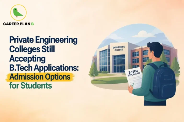 Private engineering colleges accepting B.Tech applications, highlighting admission options and opportunities for students seeking engineering courses.