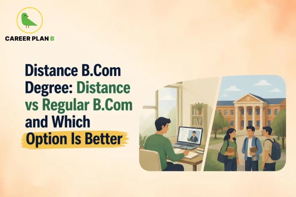 Distance B.Com degree vs regular B.Com comparison and which option is better.