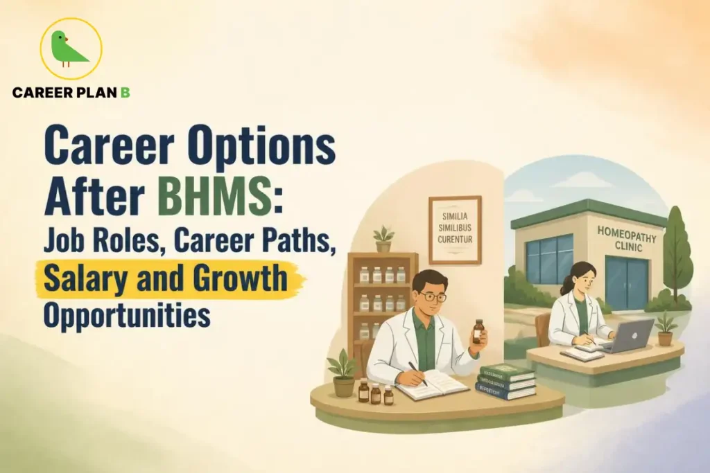 Career options after BHMS, including job roles, career paths, salary, and growth opportunities.