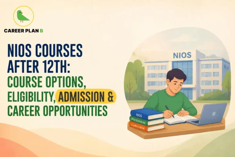 NIOS courses after 12th covering course options, eligibility, admission, and career opportunities.