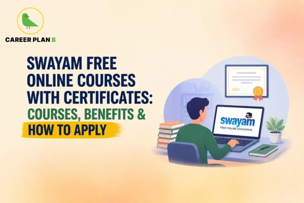 SWAYAM free online courses with certificates, including courses, benefits, and application process.