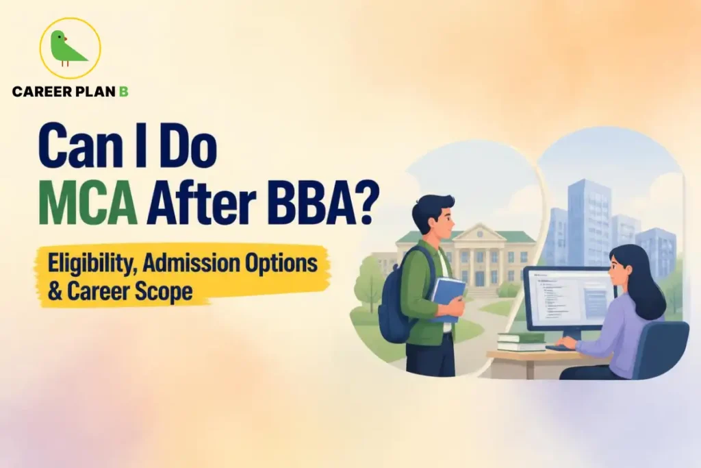 MCA after BBA showing eligibility, admission options, and career scope.