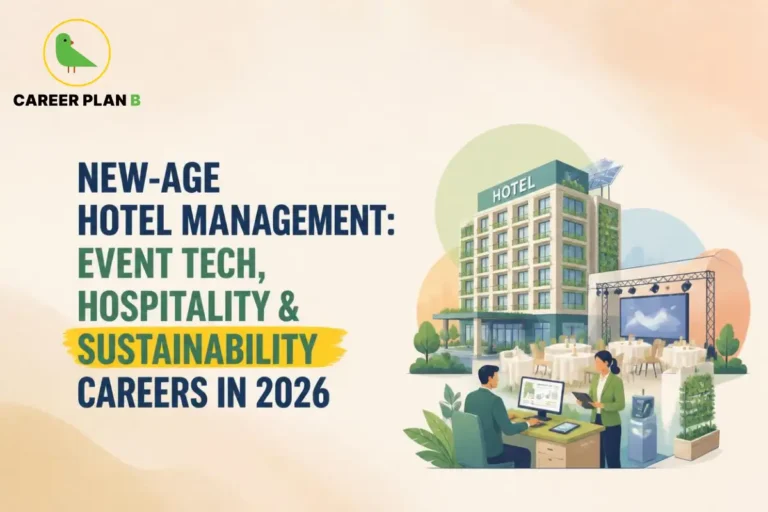 New-age hotel management careers in event technology, hospitality, and sustainable hotel operations