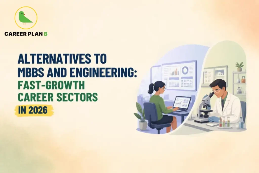 Alternatives to MBBS and engineering with students exploring technology and laboratory careers