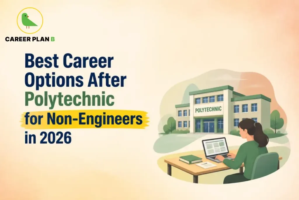 Best career options after polytechnic for non-engineers, including alternative courses and career paths in 2026