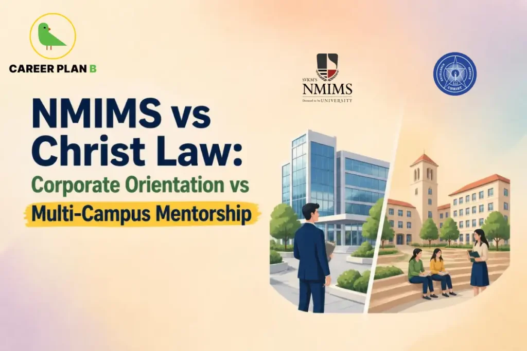 NMIMS vs Christ Law: corporate orientation vs multi-campus mentorship