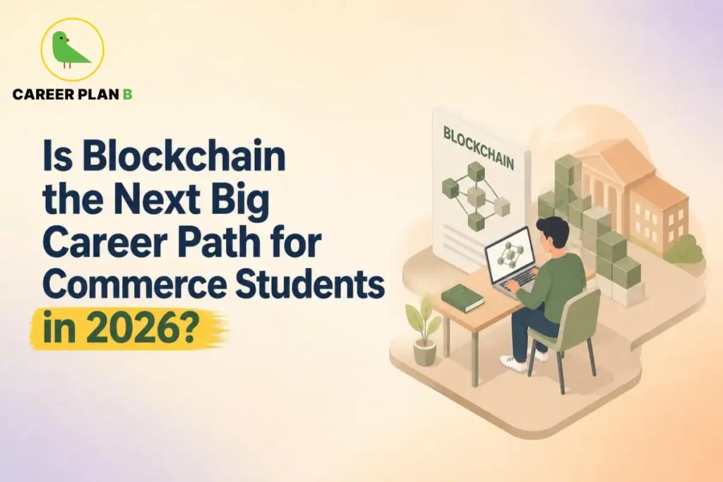 Blockchain career path for commerce students in 2026