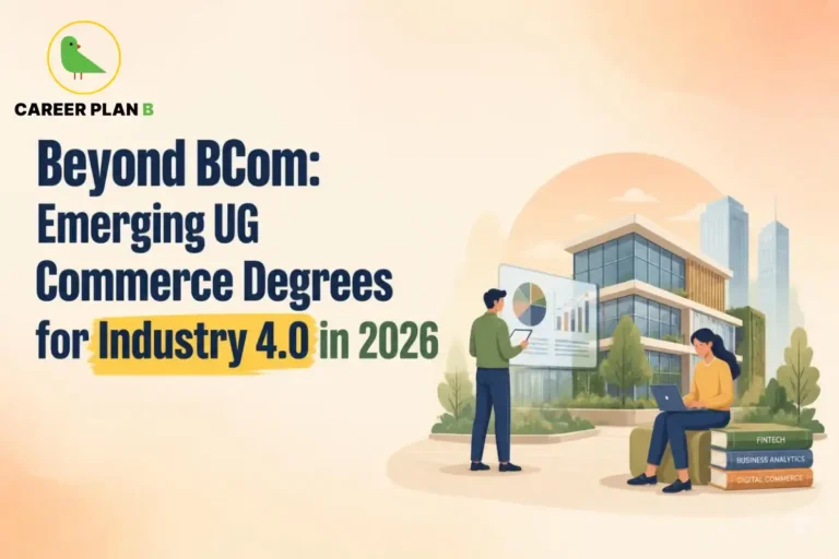 Emerging UG commerce degrees beyond BCom for Industry 4.0 careers and business opportunities in 2026