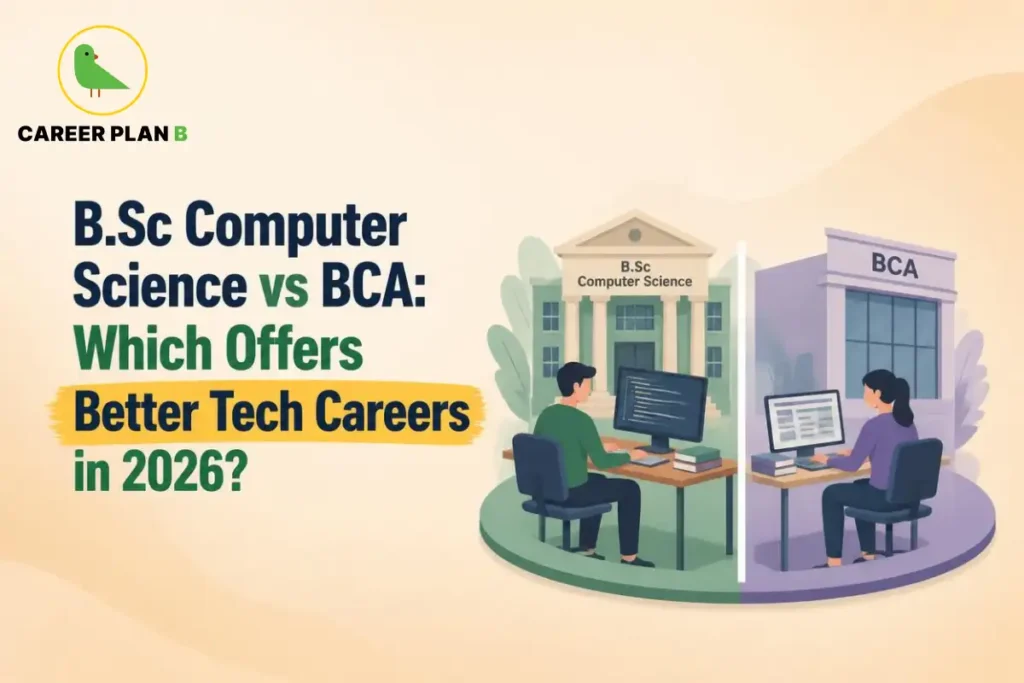 B.Sc Computer Science vs BCA comparison to understand better technology and career opportunities in 2026