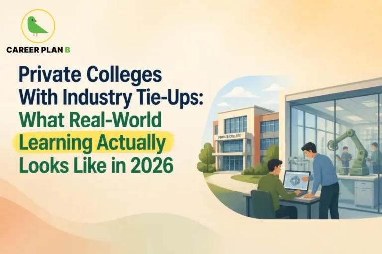 Private colleges with industry tie-ups offering students real-world learning experiences