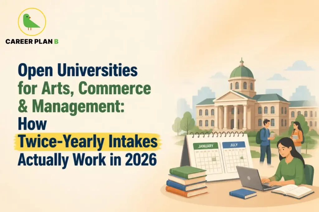Open universities for arts, commerce and management with January and July intakes early application strategy for college admissions