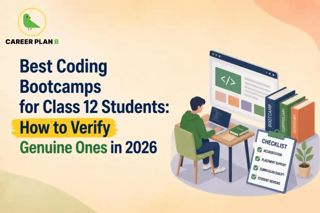 Best coding bootcamps for Class 12 students with guidance on verifying genuine programs and course quality in 2026