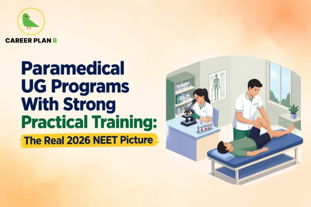 Paramedical UG programs with practical training in healthcare, laboratory work, and clinical skills for students in 2026