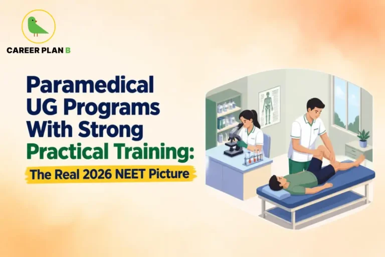 Paramedical UG programs with practical training in healthcare, laboratory work, and clinical skills for students in 2026