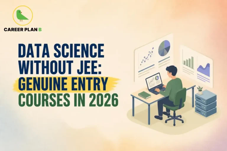 Data science courses without JEE offering alternative entry pathways for students pursuing data science careers in 2026