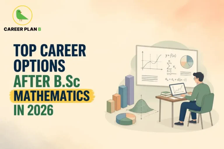 Student studying mathematics and exploring career options after B.Sc Mathematics.